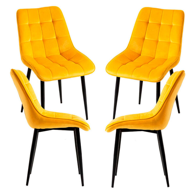 

Packs Sillas Comedor - Pack 4 Sillas Cade - Amarillo