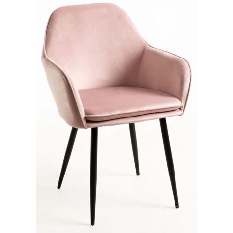 Packs Sillas Comedor - Pack 4 Sillas Chic Black - Rosa
