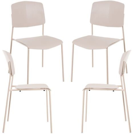Packs Sillas Comedor - Pack 4 Sillas Chiel - Beige