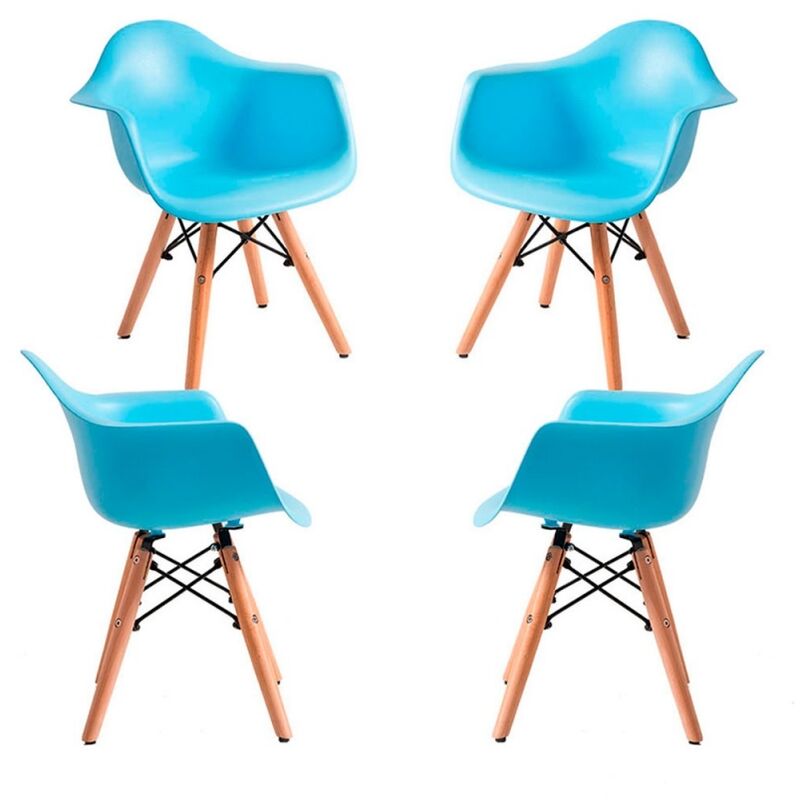 

Packs Sillas Comedor - Pack 4 Sillas Dau Kid (Infantil) - Azul claro