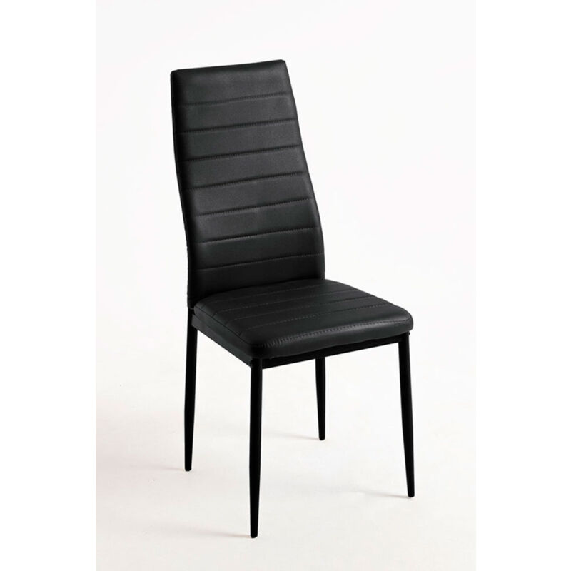 

Packs Sillas Comedor - Pack 4 Sillas Lauter Polipiel - Negro