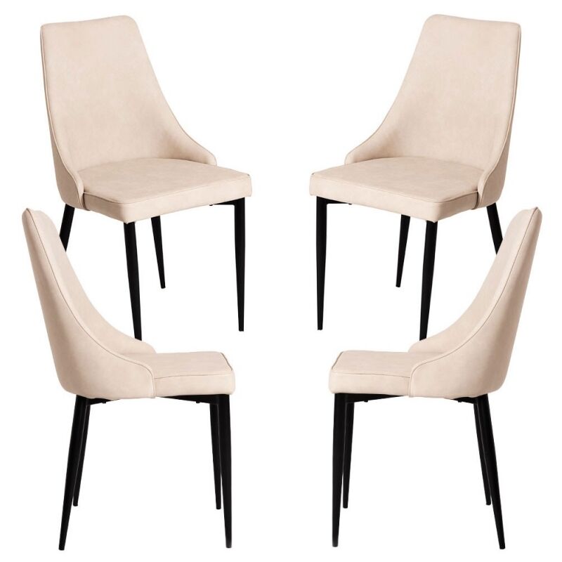 

Packs Sillas Comedor - Pack 4 Sillas Stoik Vintage - Beige
