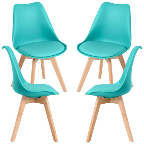 Packs Sillas Comedor - Pack 4 Sillas Synk Basic - Aguamarina