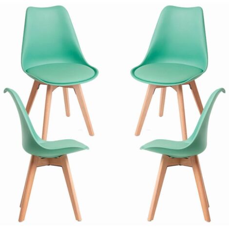 Packs Sillas Comedor - Pack 4 Sillas Synk Basic - Verde Jade