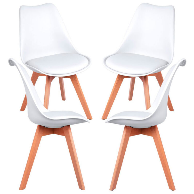

Packs Sillas Comedor - Pack 4 Sillas Synk One - Blanco
