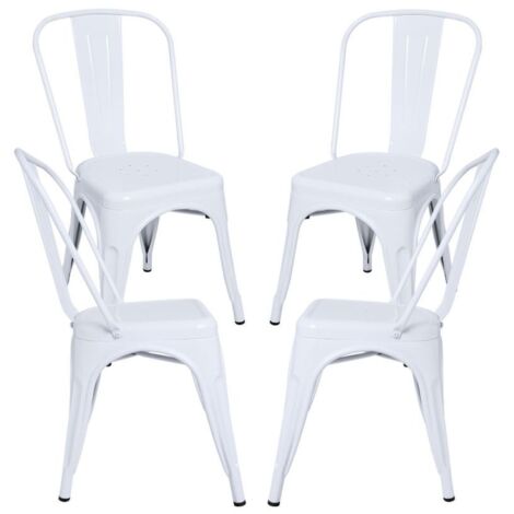 Packs Sillas Comedor - Pack 4 Sillas Torix - Blanco