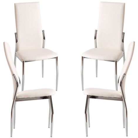 Packs Sillas Comedor - Pack 4 Sillas Yeki - Blanco