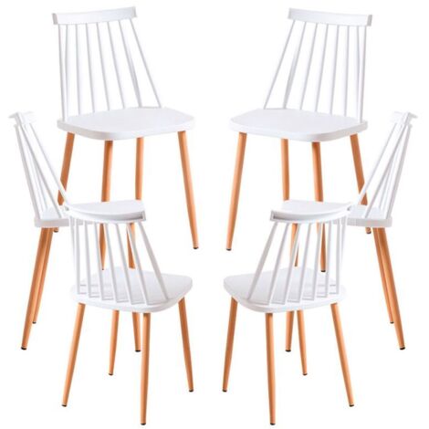 Packs Sillas Comedor - Pack 6 Sillas Bik - Blanco