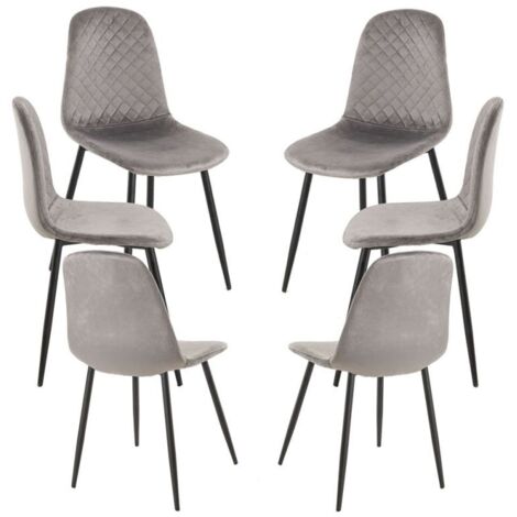 Packs Sillas Comedor - Pack 6 Sillas Boide - Gris