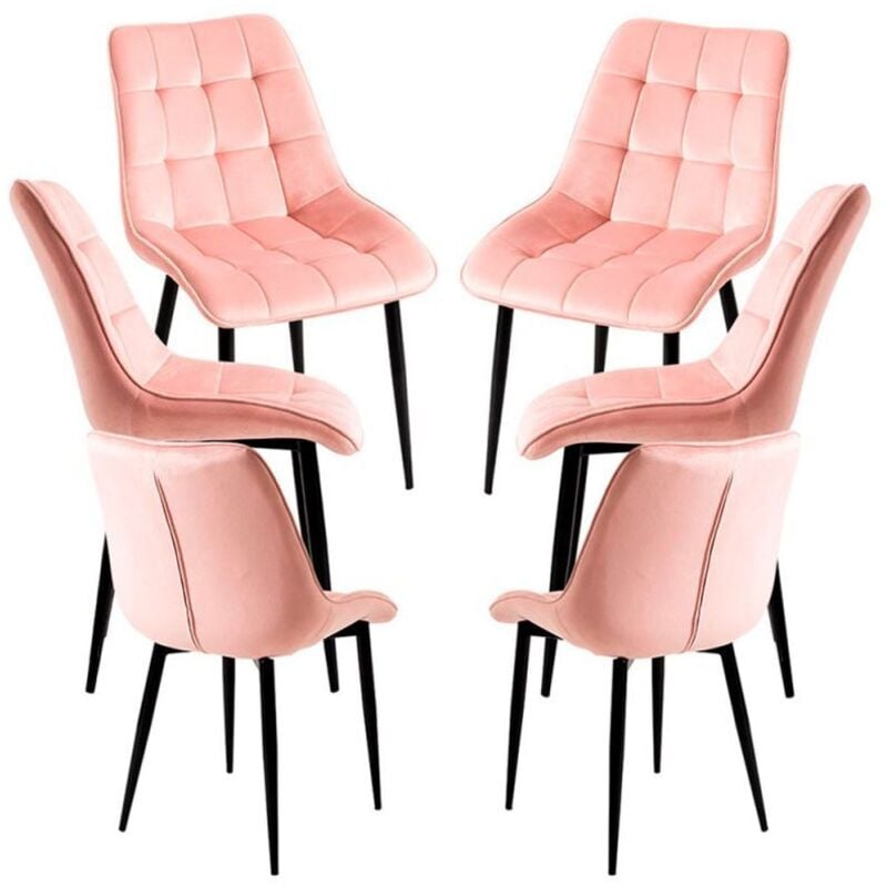 

Packs Sillas Comedor - Pack 6 Sillas Cade - Rosa