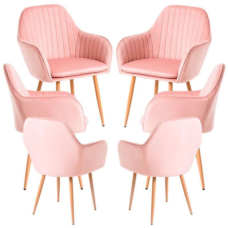 

Regalos Miguel - Packs Sillas Comedor - Pack 6 Sillas Chic - Rosa
