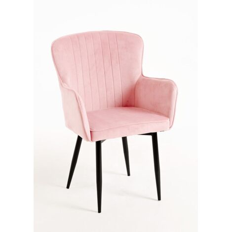 Packs Sillas Comedor - Pack 6 Sillas Dalye Terciopelo - Rosa