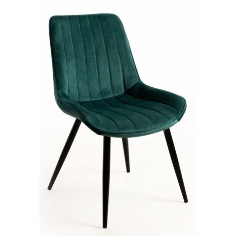 Packs Sillas Comedor - Pack 6 Sillas Lene Terciopelo - Verde