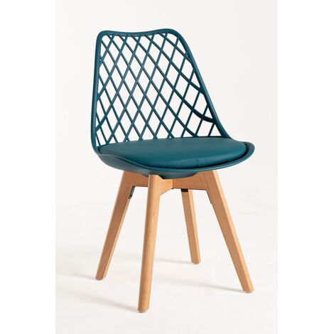 Packs Sillas Comedor - Pack 6 Sillas Mima - Verde azulado