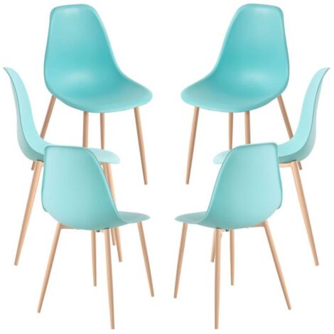 Packs Sillas Comedor - Pack 6 Sillas Mykle - Aguamarina