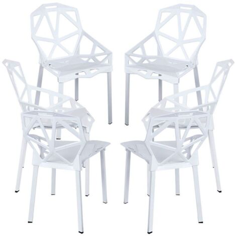 Packs Sillas Comedor - Pack 6 Sillas Omega - Blanco