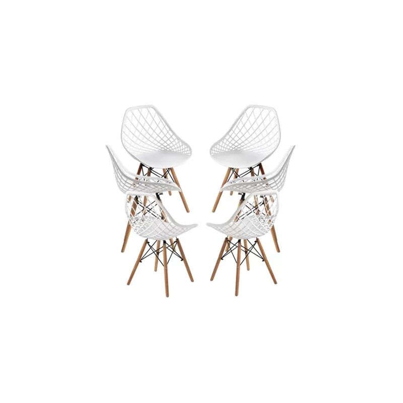 

Packs Sillas Comedor - Pack 6 Sillas Redy - Blanco