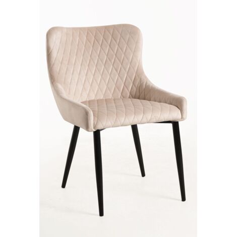 Packs Sillas Comedor - Pack 6 Sillas Sanda Terciopelo - Beige