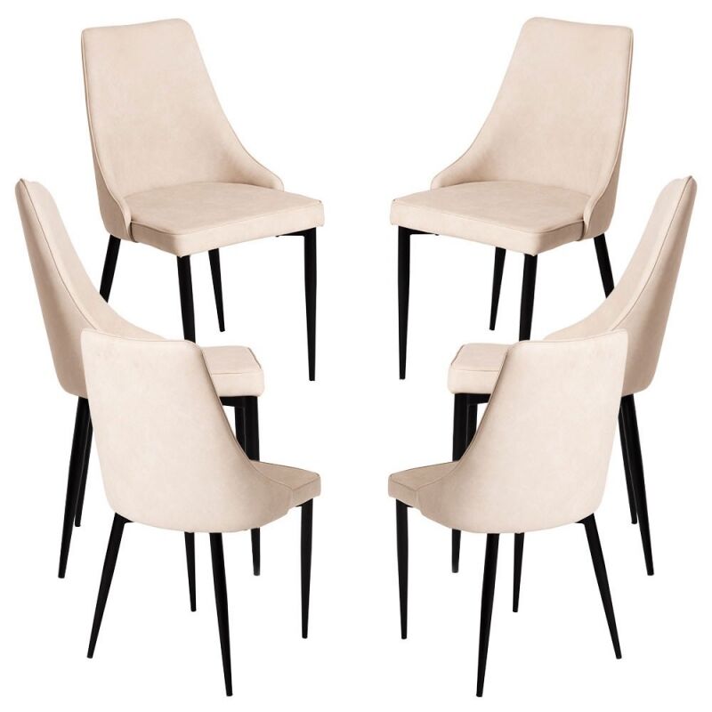 

Packs Sillas Comedor - Pack 6 Sillas Stoik Vintage - Beige