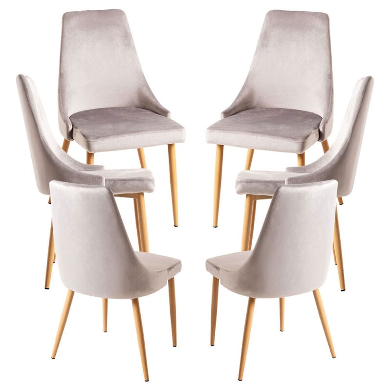 

Packs Sillas Comedor - Pack 6 Sillas Stoik Wood - Gris
