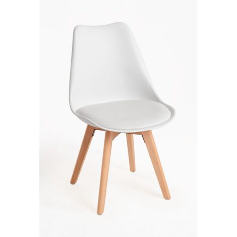 Packs Sillas Comedor - Pack 6 Sillas Synk Basic - Blanco