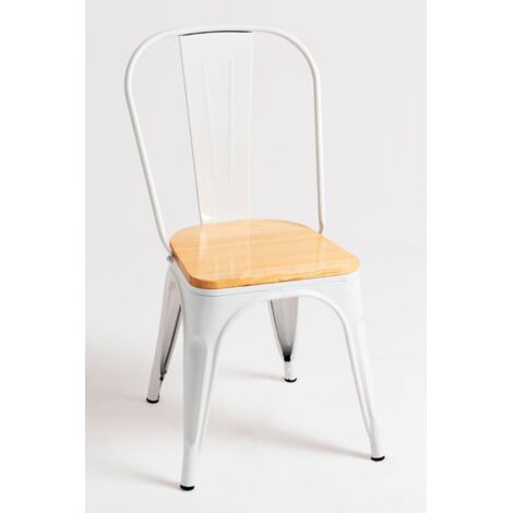 Packs Sillas Comedor - Pack 6 Sillas Torix Madera Natural - Blanco