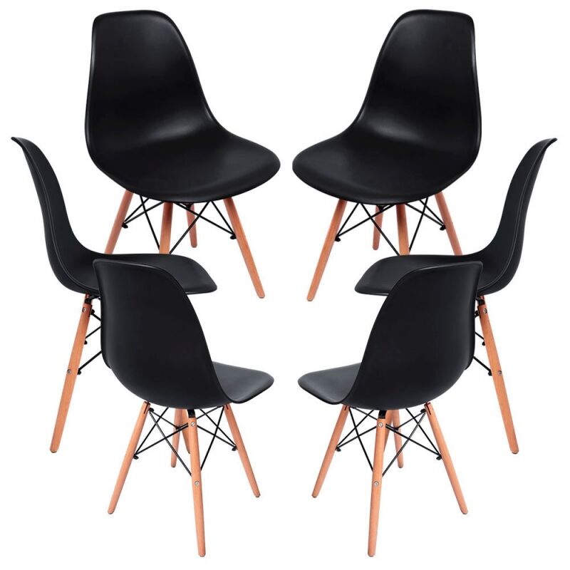 

Packs Sillas Comedor - Pack 6 Sillas Tower One - Negro
