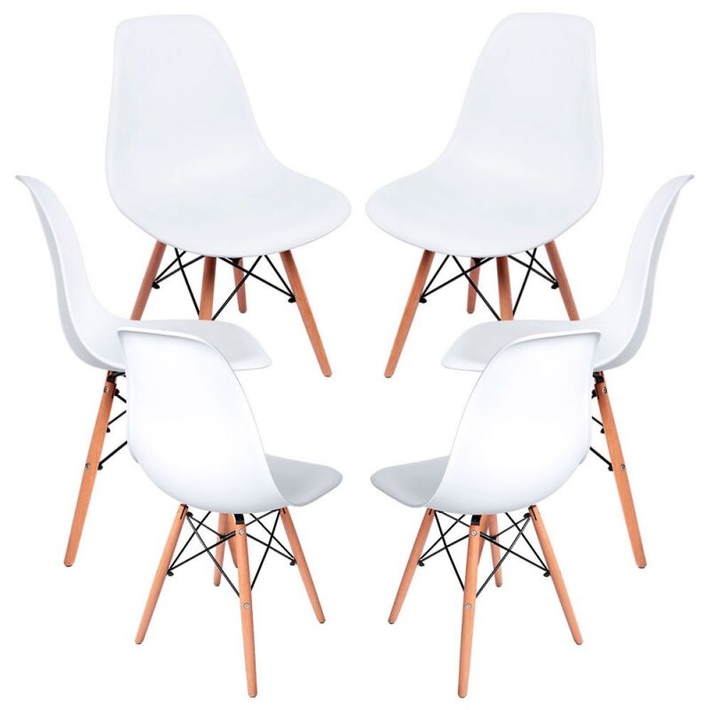 

Packs Sillas Comedor - Pack 6 Sillas Tower One - Blanco