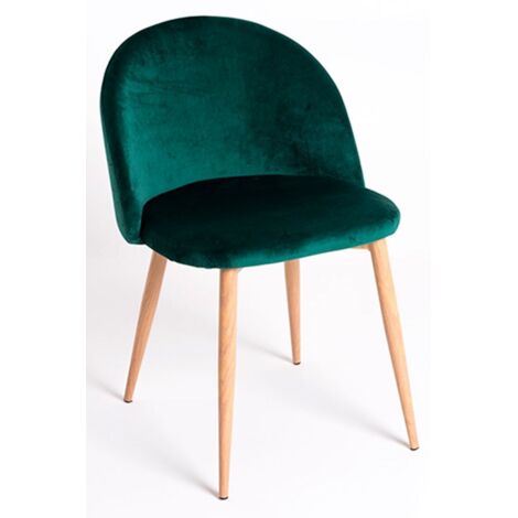 Packs Sillas Comedor - Pack 6 Sillas Vint Terciopelo - Verde