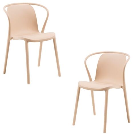 Packs Sillas Jardín - Pack 2 Sillas Zotli - Beige