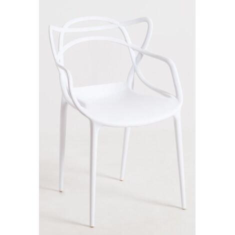 Packs Sillas Jardín - Pack 6 Sillas Korme - Blanco