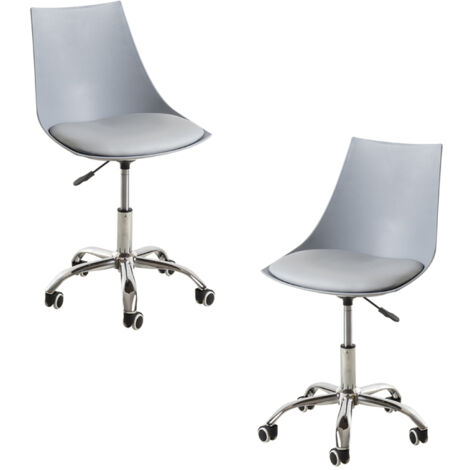 Packs Sillas - Pack 2 Sillas Blok Office - Gris claro