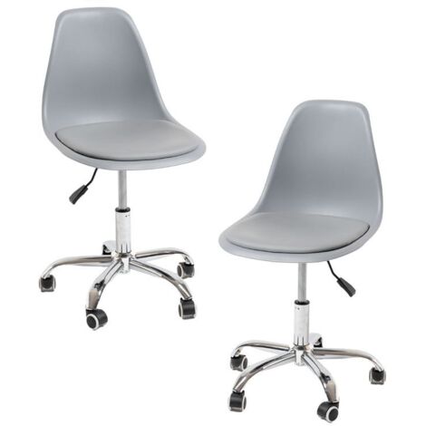 Packs Sillas - Pack 2 Sillas Dami Office - Gris claro