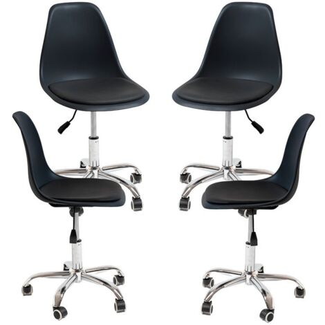 Packs Sillas - Pack 4 Sillas Dami Office - Negro