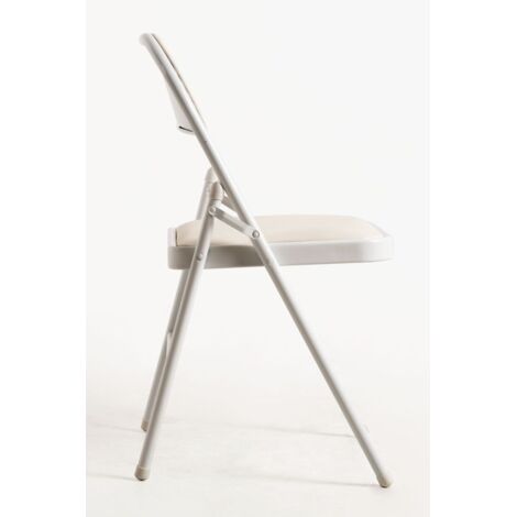 Packs Sillas Plegables - Pack 6 Sillas plegables para eventos Pad - Blanco