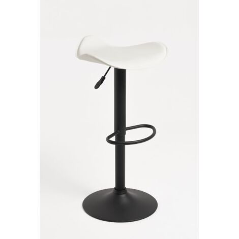 Packs Taburetes Altos - Pack 2 Taburetes Rox Black - Blanco