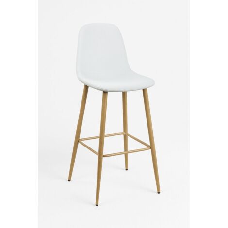 Packs Taburetes Cocina - Pack 2 Taburetes Teok Tela - Beige