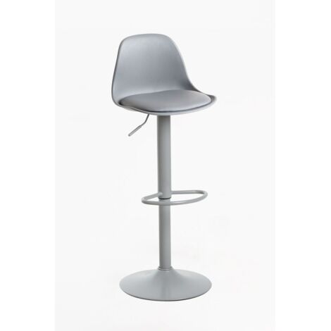 Packs Taburetes Cocina - Pack 4 Taburetes Tulipa Total - Gris claro