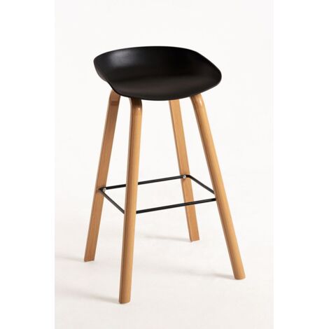 Packs Taburetes Cocina - Pack 6 Taburetes Tolbi - Negro