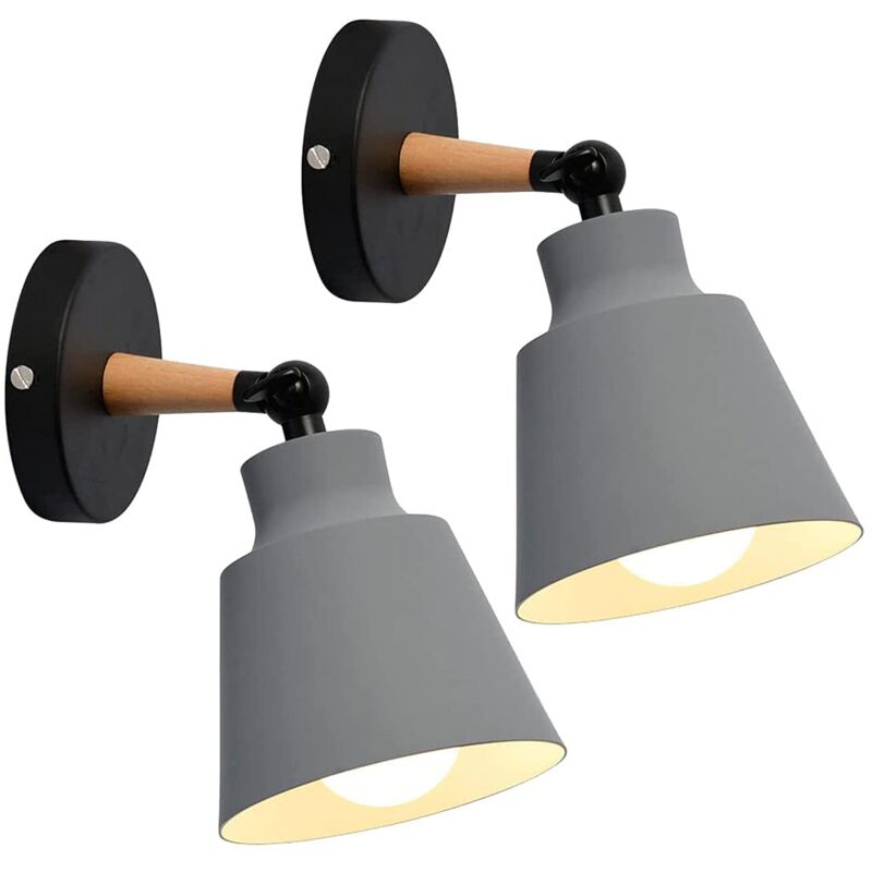 Image of 2 Packs Vintage Industrial Wall Lights&hellip;