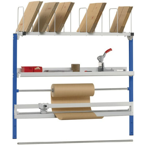 Packtischanbausystem f.Packtischbreiten 1600 und 2000 mm Variante 2
