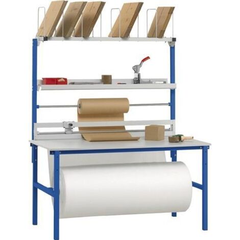 Packtischset B1600xT800xH2205 mm Aufbauten Variante 2