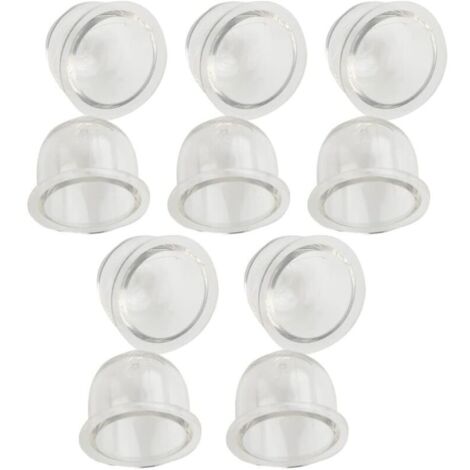 Packung mit 10 Kraftstoffpumpen-Ansaugpumpen für Kettensägen, Laubbläser, Freischneider, Vergaser, Außendurchmesser 19 mm/22 mm, 19-mm-Vergaser-Ansaugpumpe