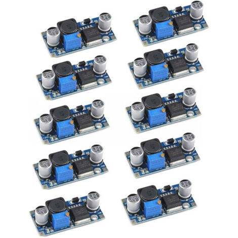 Packung mit 10 LM2596S DC-DC-Abwärtswandlern 3,2–46 V auf 1,25–35 V für Arduino