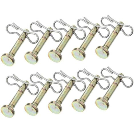 Packung mit 10 Scherbolzen für Schneefräsen und Scherbolzen - Kompatibel mit 738-04124 714-040