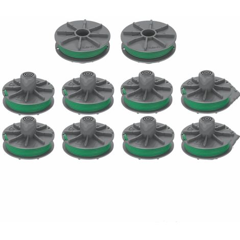 Packung mit 10 Stück, Schneidfadenspule: Spule für Turbotrimmer/Kantentrimmer Art.-Nr. 9811 (5309-20)