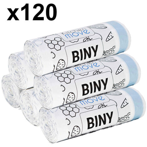 Packung Mit 120 Müllbeuteln. BINY 50l