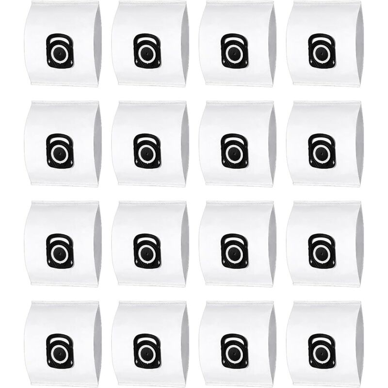 Image of Packung mit 16 Staubbeuteln für Rowenta-Kanisterstaubsauger, kompatibel mit den Modellen ZR200520.