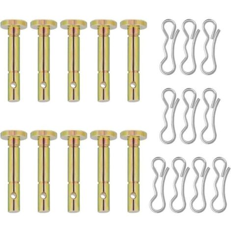 Packung mit 20 Bolzen und Splinten, kompatibel mit MTD 714-040 738-04124 Cub Cadet Schneefräsen