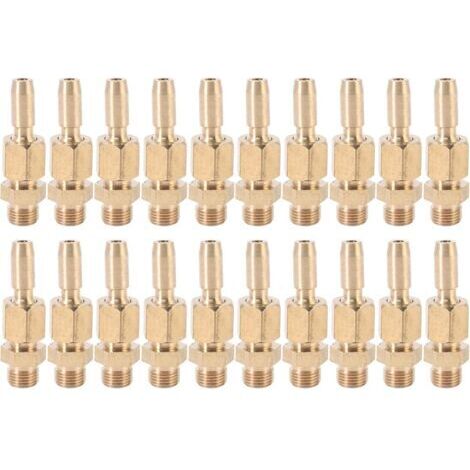 Packung mit 20 DN6 Messing-Wasserdüsen 1/8" - Düsen